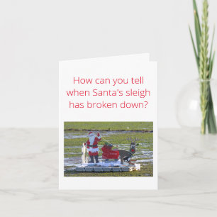 Santa Christmas Card