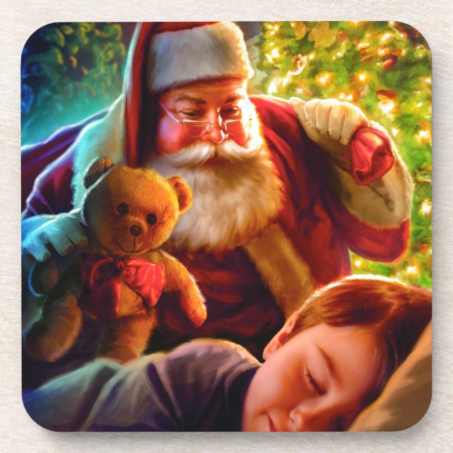 Santa Christmas Coaster (Front)
