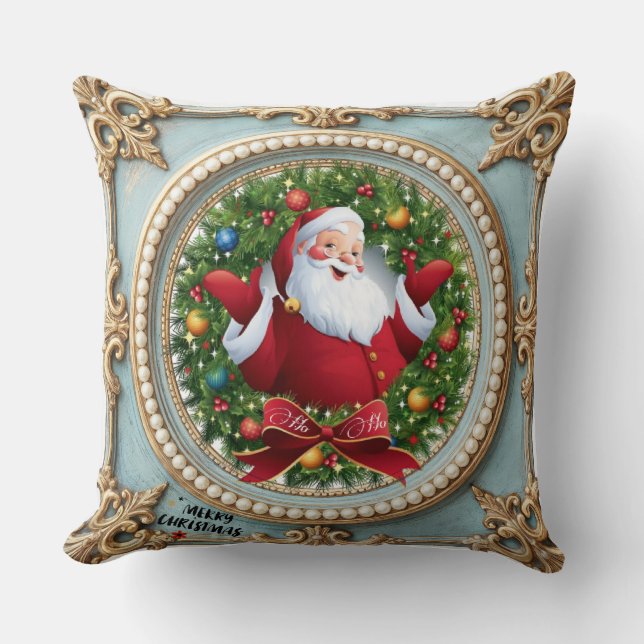 Santa Christmas  Cushion (Front)