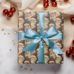 Santa Christmas Decoupage Vintage<br><div class="desc">This design may be personalised by choosing the customise further option. You may also transfer onto other items. Contact me at colorflowcreations@gmail.com or use the chat option at the top of the page if you wish to have this design on another product or need assistance. See more of my designs...</div>