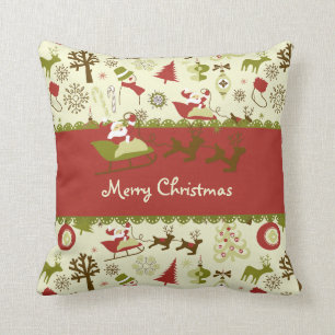 Santa Christmas Delivery Cushion
