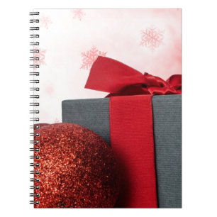 Santa Christmas Merry Joy Peace Seasons Jolly Notebook
