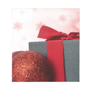 Santa Christmas Merry Joy Peace Seasons Jolly Notepad