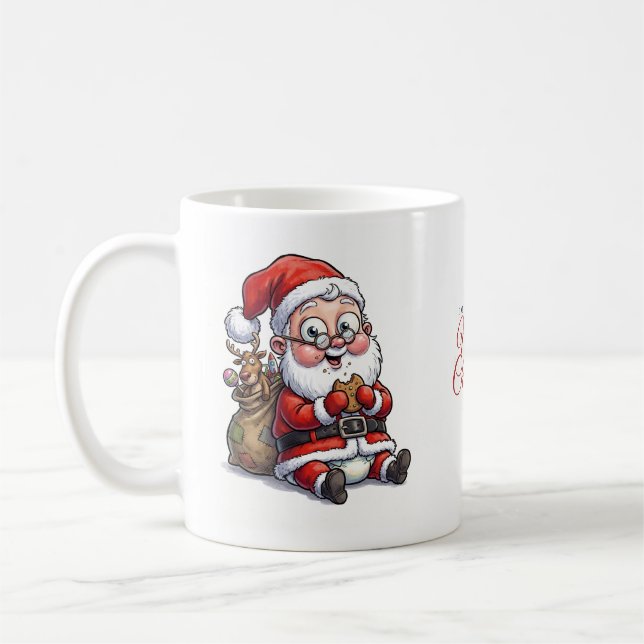 Santa Christmas Mug (Left)