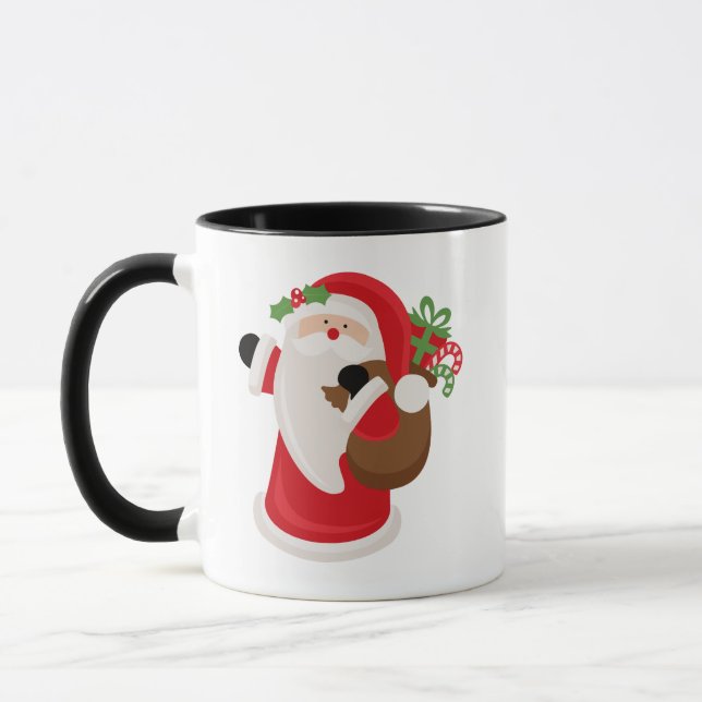 Santa Christmas Mug (Left)