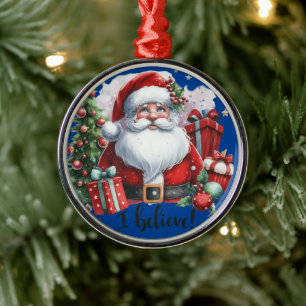 Santa Christmas Ornament