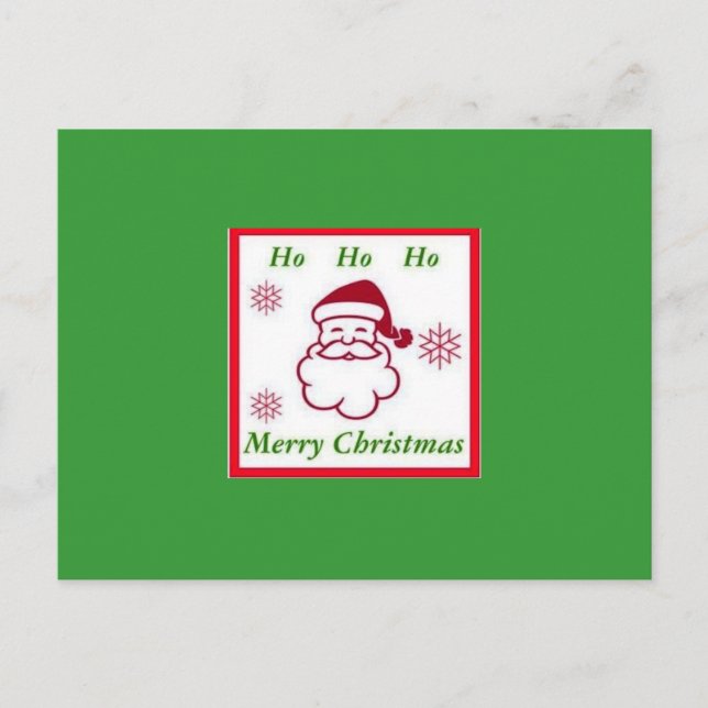 Santa Christmas Postcard (Front)