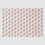 Santa Christmas Reindeer Playing Pickleball Tissue Paper<br><div class="desc">Dress up your pickleball christmas gifts with this super fun tissue paper featuring a pattern of a cute Santa's reindeer playing pickleball and wearing a christmas sweater. It's sure to get a smile from all your pickleball playing family and friends - so cute!!</div>