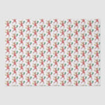 Santa Christmas Reindeer Playing Pickleball Tissue Paper<br><div class="desc">Dress up your pickleball christmas gifts with this super fun tissue paper featuring a pattern of a cute Santa's reindeer playing pickleball and wearing a christmas sweater. It's sure to get a smile from all your pickleball playing family and friends - so cute!!</div>