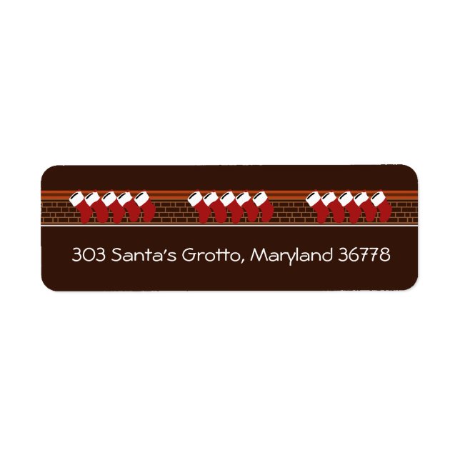 Santa Christmas Stockings (Front)