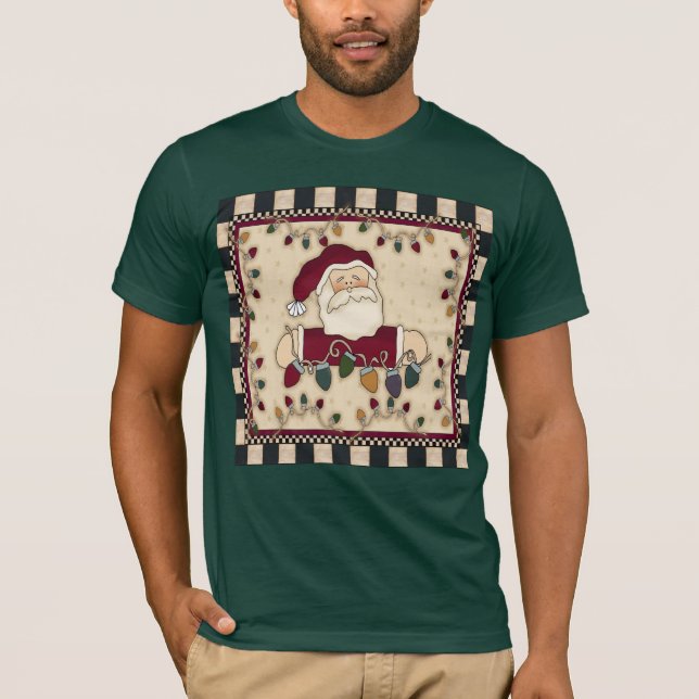 Santa Christmas T-shirt (Front)