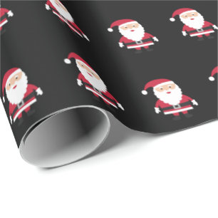 Santa Christmas wrapping paper