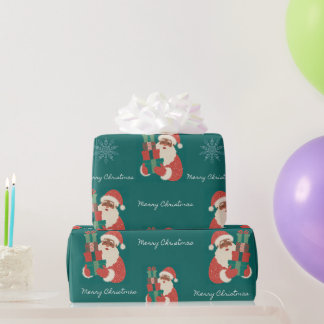 Santa Christmas Wrapping Paper