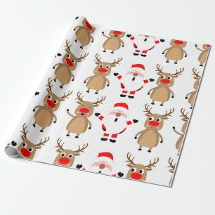 Santa Christmas Wrapping Paper