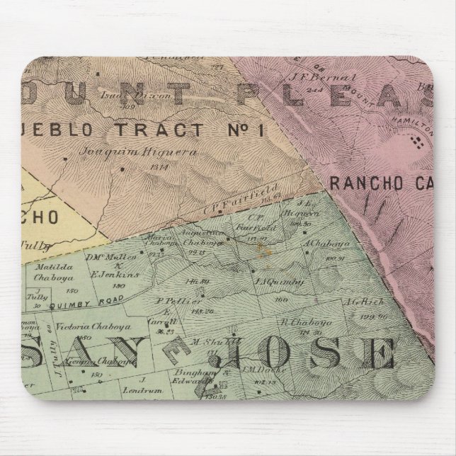 Santa Clara Co 6 Mouse Pad (Front)