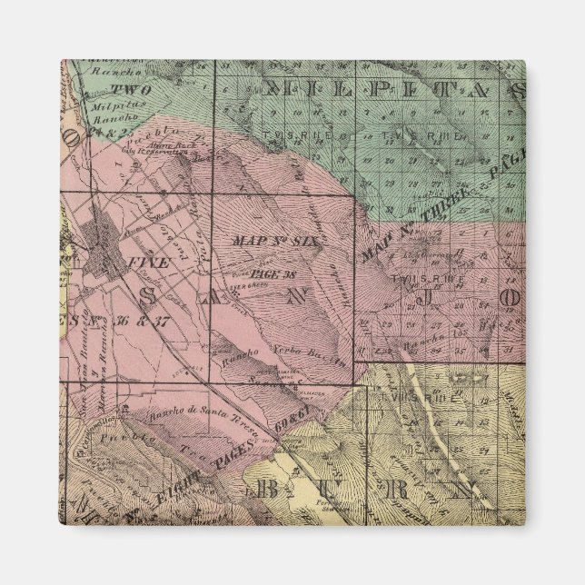 Santa Clara Co Magnet (Front)