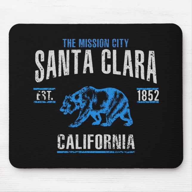 Santa Clara Mouse Pad (Front)