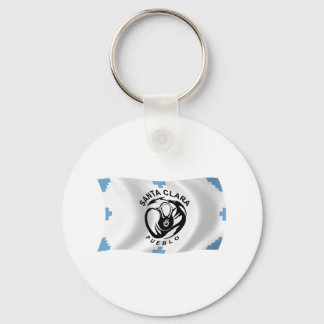 Santa Clara Pueblo Flag Keychain