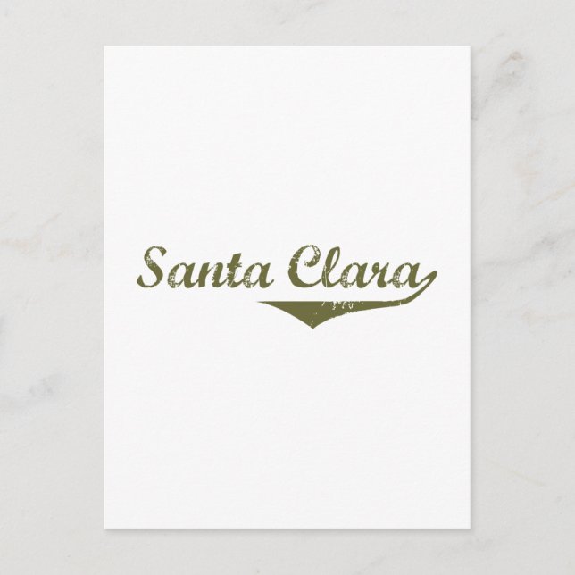 Santa Clara  Revolution t shirts Postcard (Front)