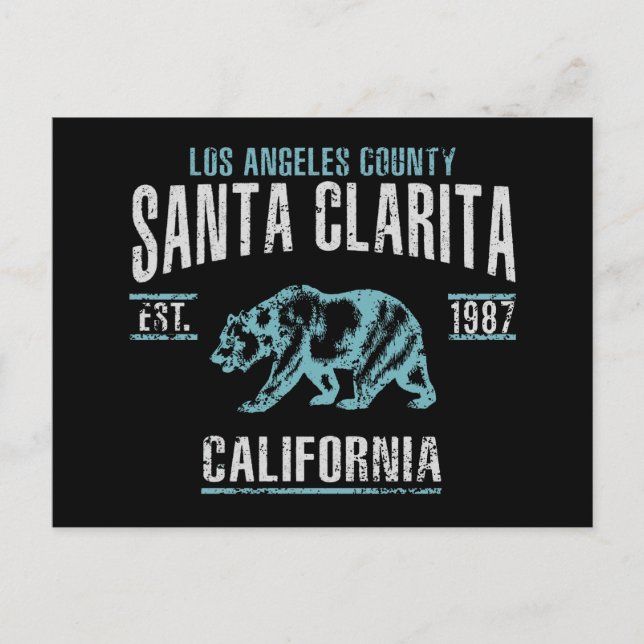 Santa Clarita Postcard (Front)