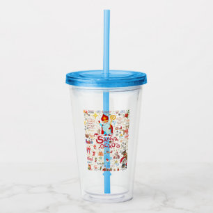 Santa Claus Acrylic Tumbler