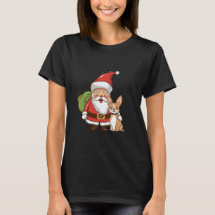 santa claus and chihuahua T-Shirt