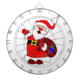 Santa Claus and gift bag clipart Dartboard