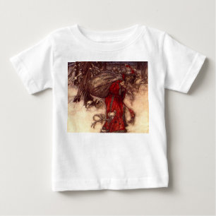 Santa Claus Arthur Rackham  Baby T-Shirt