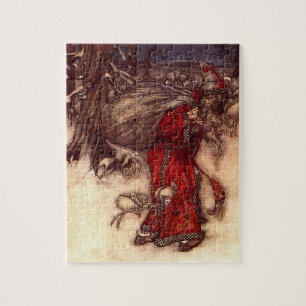 Santa Claus Arthur Rackham  Jigsaw Puzzle