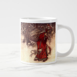 Santa Claus Arthur Rackham  Large Coffee Mug