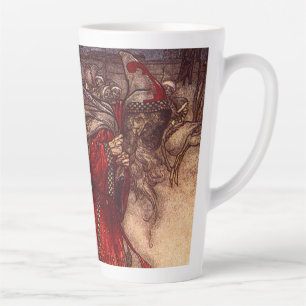 Santa Claus Arthur Rackham Latte Mug
