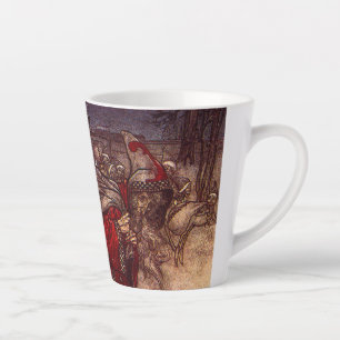 Santa Claus Arthur Rackham Latte Mug