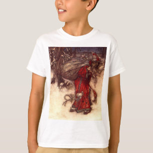 Santa Claus Arthur Rackham  T-Shirt