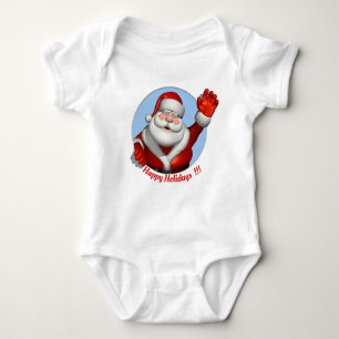 Santa Claus baby Baby Bodysuit