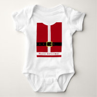 Santa Claus Baby Bodysuit