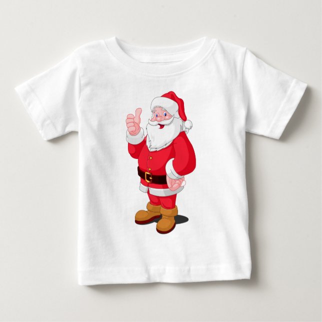 Santa Claus Baby T-Shirt (Front)