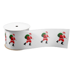 Santa Claus - Bagsquatch Satin Ribbon