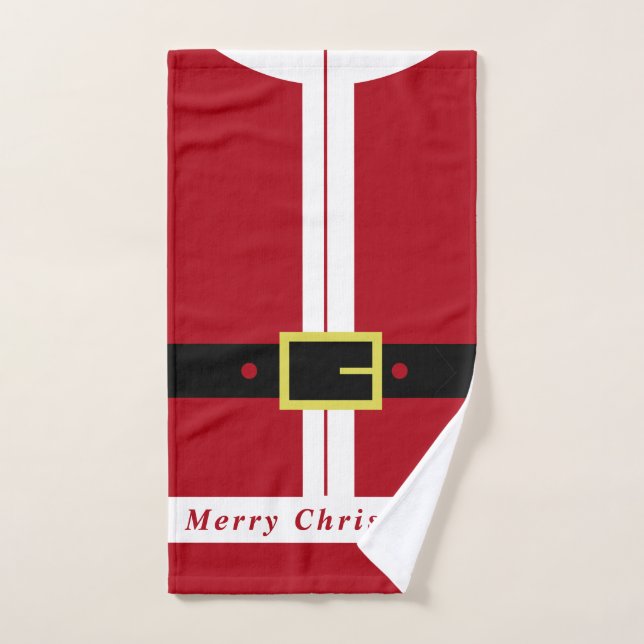 Santa Claus Bath Towels (Hand Towel)