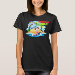 Santa Claus Beach Island Summer Christmas In July T-Shirt<br><div class="desc">Santa Claus Beach Island Summer Christmas In July</div>