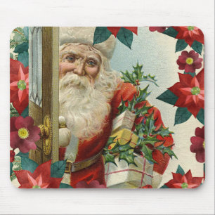 Santa Claus bringing gifts and presents Mouse Pad