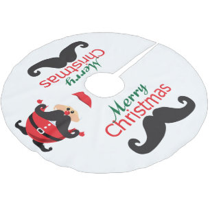 Santa Claus Brushed Polyester Tree Skirt