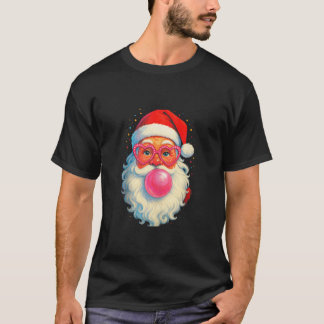 Santa Claus Bubble Gum Retro Tank Top