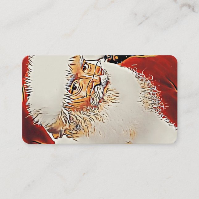 Santa Claus - Business Card (Front)