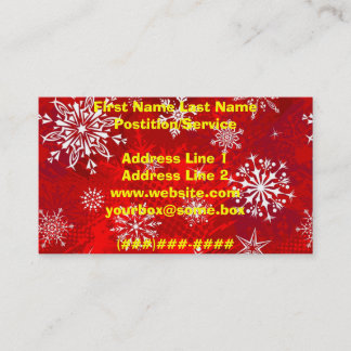 Santa Claus Business Card