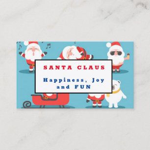 Santa Claus Business Card