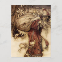 “Santa Claus” by Arthur Rackham