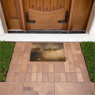 Santa Claus by William Holbrook Beard Doormat