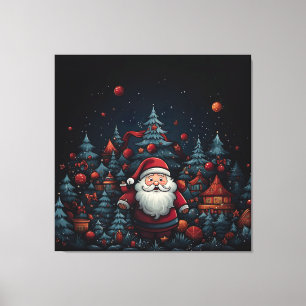 Santa Claus Canvas Print