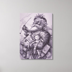 Santa Claus Canvas Print
