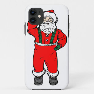 Santa Claus Cartoon Illustration Case-Mate iPhone Case